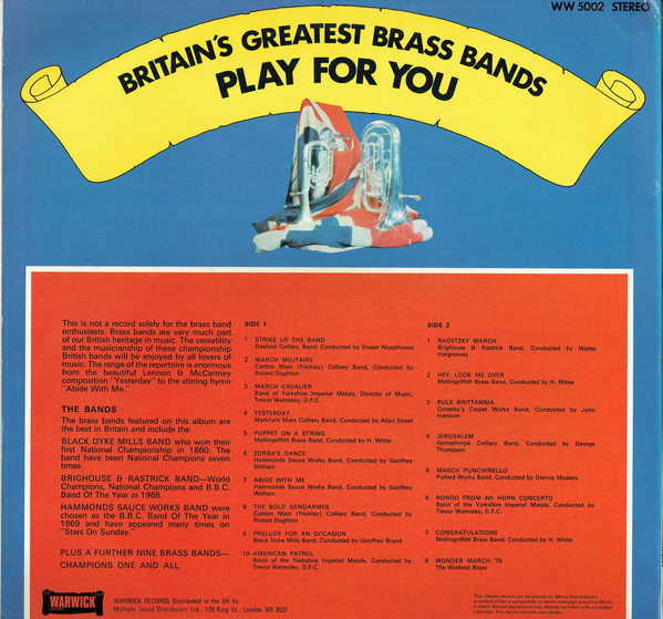 Various - Best Of British Brass (LP) 13662