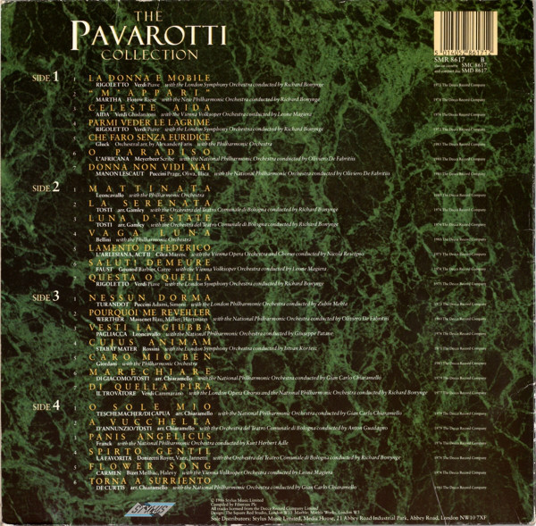 Luciano Pavarotti - The Pavarotti Collection (2xLP, Album, Comp, S/Edition) 8139