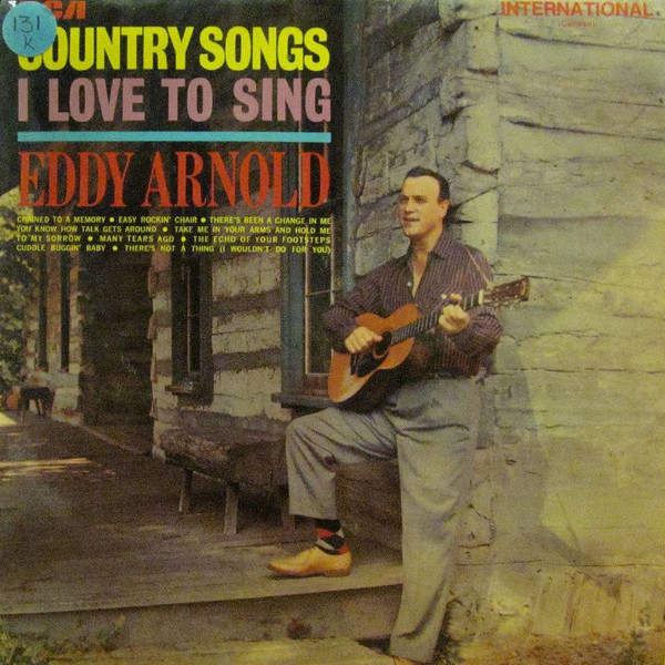 Eddy Arnold - Country Songs I Love To Sing (LP, Album, Mono) 9282