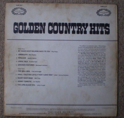 Various - Golden Country Hits (LP, Comp) 11115