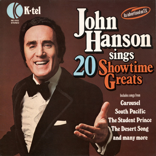 John Hanson (3) - John Hanson Sings 20 Showtime Greats (LP, Ltd) 8758