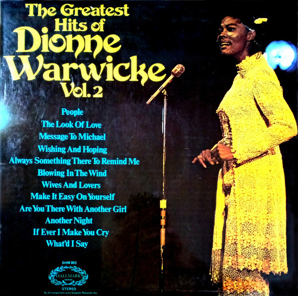 Dionne Warwicke* - The Greatest Hits Of Dionne Warwicke Vol. 2 (LP, Comp) 6941