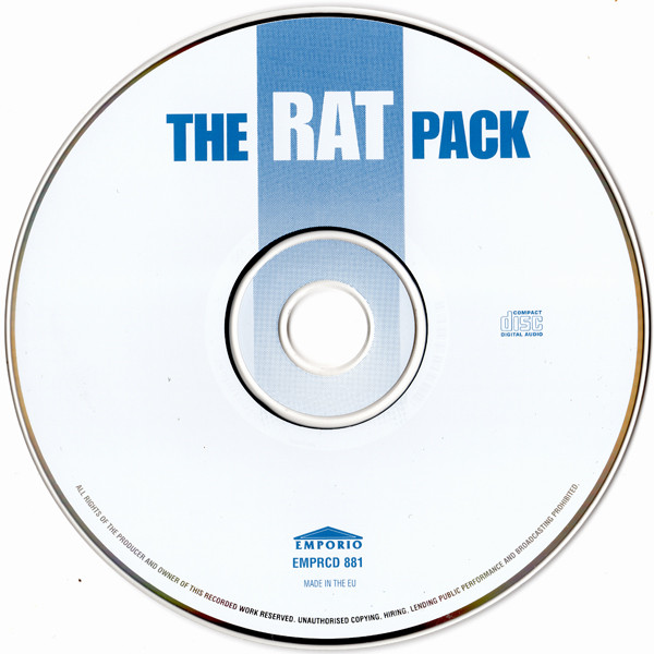 Sammy Davis Jr., Frank Sinatra, Dean Martin - The Rat Pack Volume 1 (CD, Comp) 9802