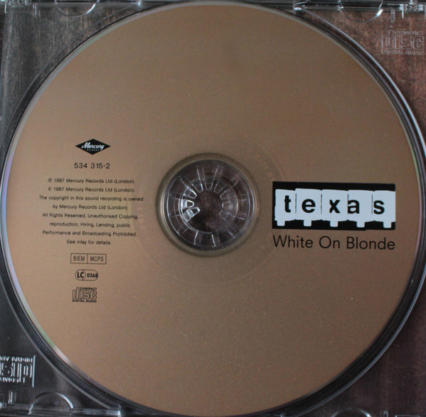 Texas - White On Blonde (CD, Album) 9034