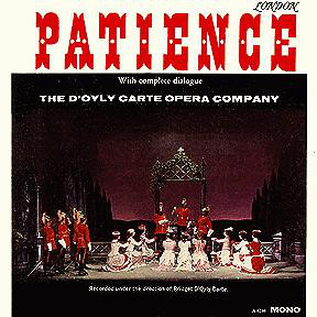 Gilbert and Sullivan, The D'Oyly Carte Opera Company Orchestra, Isidore Godfrey - Patience (With Complete Dialogue) (2xLP, Album, Mono) 14350