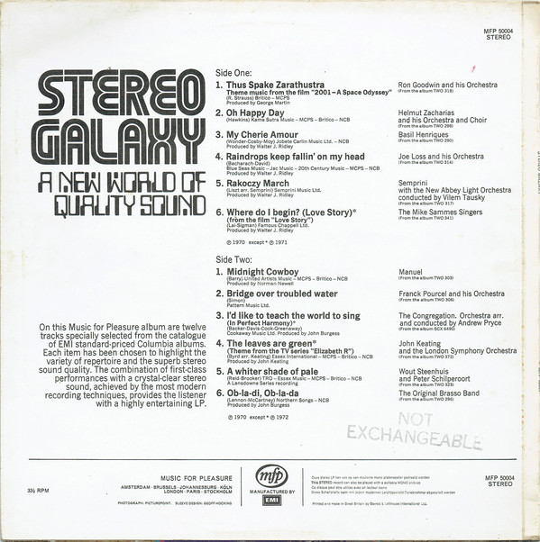 Various - Stereo Galaxy (LP, Album, Smplr) 14512