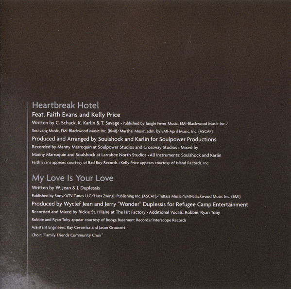 Whitney Houston - My Love Is Your Love (CD, Album, 13 ) 9554