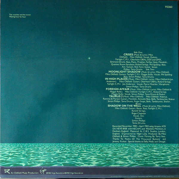 Mike Oldfield - Crises (LP, Album) 7255