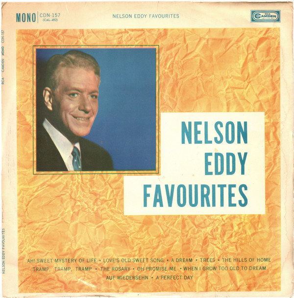 Nelson Eddy - Nelson Eddy Favourites (LP, Mono) 8133