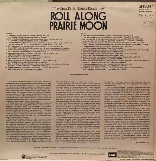Various - Roll Along Prairie Moon (LP, Comp) 13788