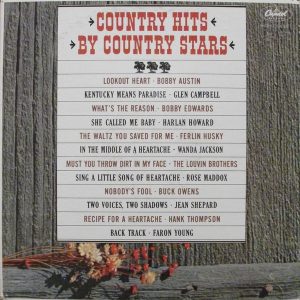 Various - Country Hits By Country Stars (LP, Comp, Mono) 9470