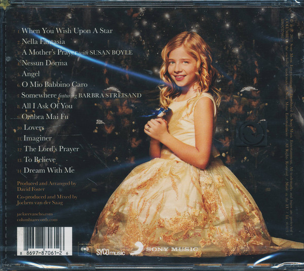 Jackie Evancho - Dream With Me (CD, Album) 13919