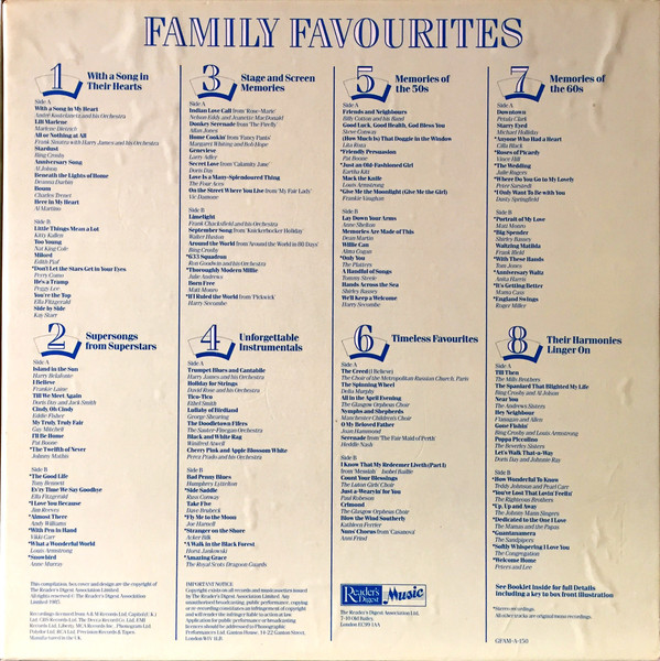 Various - Family Favourites (8xLP, Comp, Box) 17398