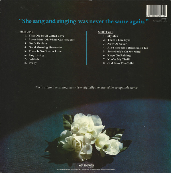 Billie Holiday - The Legend Of Billie Holiday (LP, Comp, RM) 18478