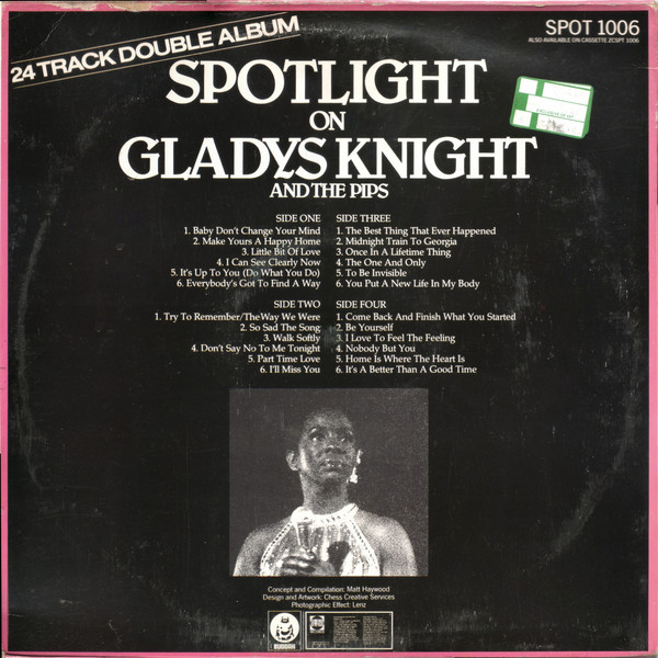 Gladys Knight And The Pips - Spotlight On Gladys Knight And The Pips (2xLP, Comp) 16177