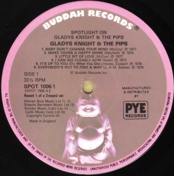 Gladys Knight And The Pips - Spotlight On Gladys Knight And The Pips (2xLP, Comp) 16178