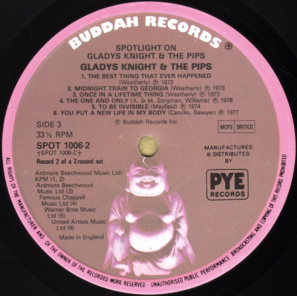 Gladys Knight And The Pips - Spotlight On Gladys Knight And The Pips (2xLP, Comp) 16180