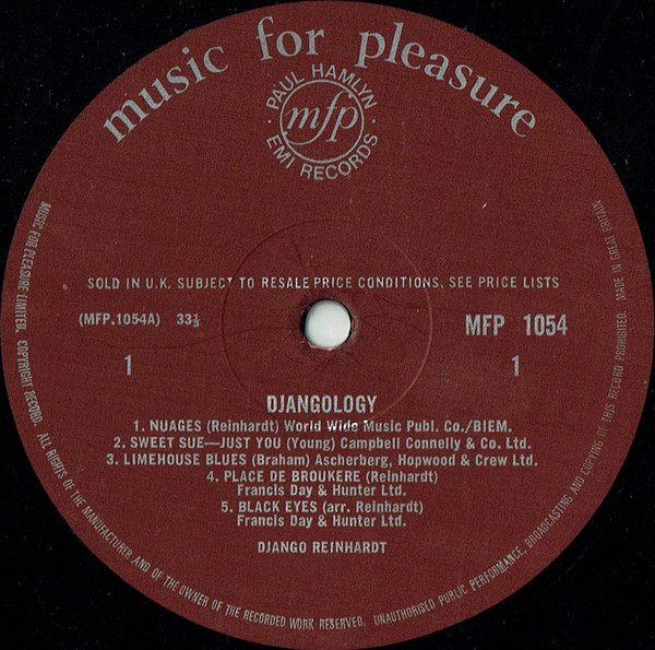 Django Reinhardt - Djangology (LP, Comp) 18266