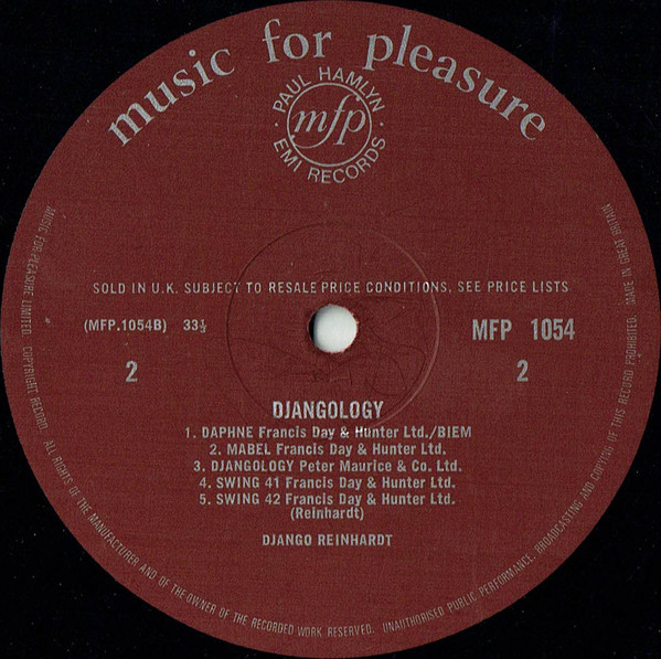 Django Reinhardt - Djangology (LP, Comp) 18267