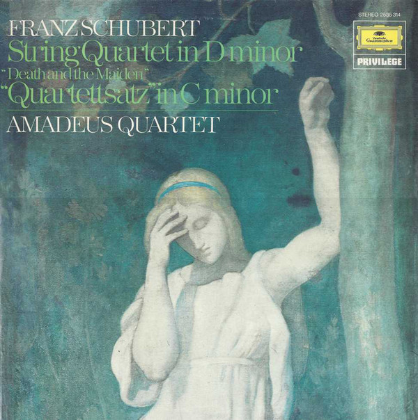 Franz Schubert, Amadeus Quartet* - String Quartet In D Minor "Death And The Maiden" / "Quartettsatz" In C Minor (LP, RE) 17727