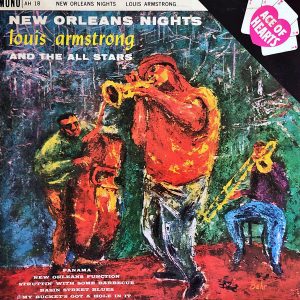 Louis Armstrong And The All Stars* - New Orleans Nights (LP, Album, Mono) 18168