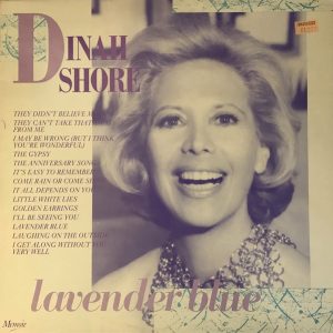 Dinah Shore - Lavender Blue (LP, Comp, Mono) 18556