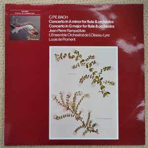 C.P.E. Bach*, Jean-Pierre Rampal, Louis De Froment - Flute Concertos (LP, Album, RE) 16454