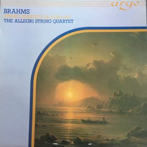 Brahms*, The Allegri String Quartet - String Quartets Op. 51 Nos. 1 and 2 (LP, Album) 17812