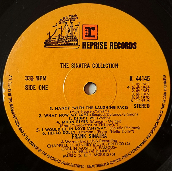 Frank Sinatra - The Sinatra Collection (LP, Comp) 16189