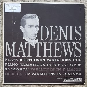 Denis Matthews, Ludwig van Beethoven - Beethoven Variations (LP) 15197