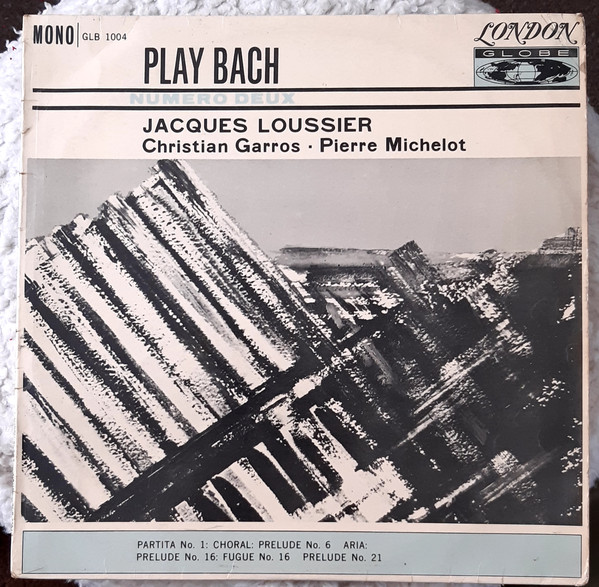 Jacques Loussier With Christian Garros And Pierre Michelot - Play Bach - No. 2 (LP, Album, Mono) 17608