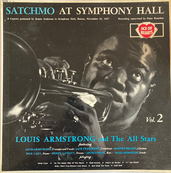 Louis Armstrong and The All Stars* - Satchmo At Symphony Hall Vol.2 (LP) 18201