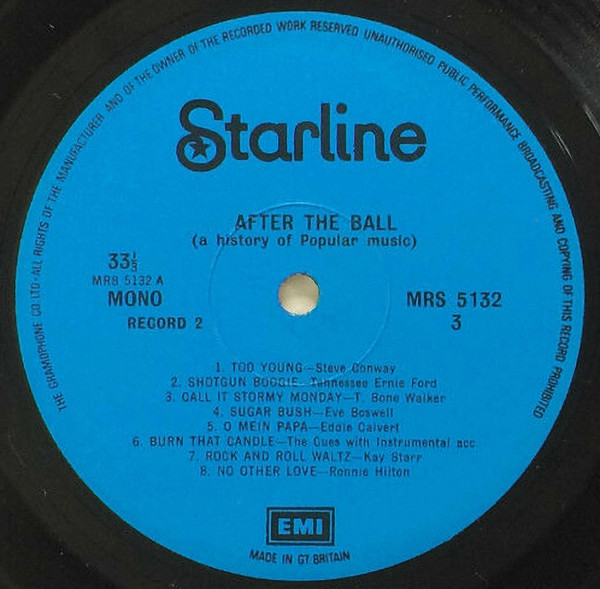 Various - After The Ball (A History Of Popular Music) (2xLP, Comp, Mono) 17965
