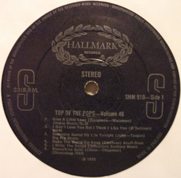 The Top Of The Poppers - Top Of The Pops Volume 46 (LP, Album) 14897