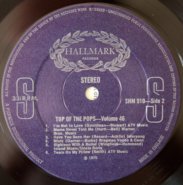 The Top Of The Poppers - Top Of The Pops Volume 46 (LP, Album) 14898