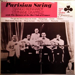 Django Reinhardt / Stephane Grappelly* With The Quintet Of The Hot Club Of France* - Parisian Swing (LP, Comp, Mono) 18269