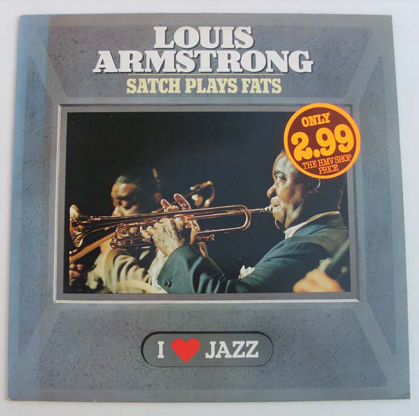 Louis Armstrong - Satch Plays Fats (LP, Mono, RE) 18190