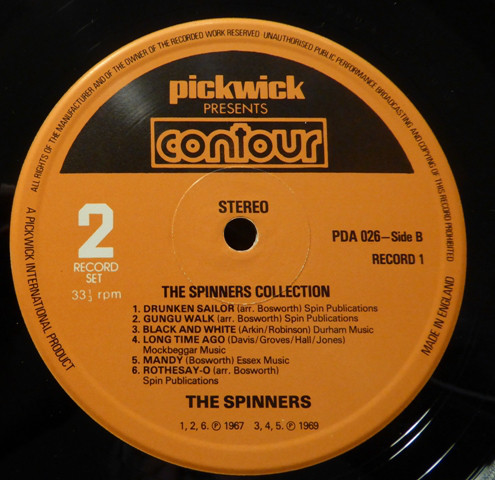 The Spinners - The Spinners Collection (2xLP, Comp) 17771