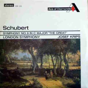 Schubert*, London Symphony*, Josef Krips - Symphony No. 9 In C Major "The Great" (LP) 18084