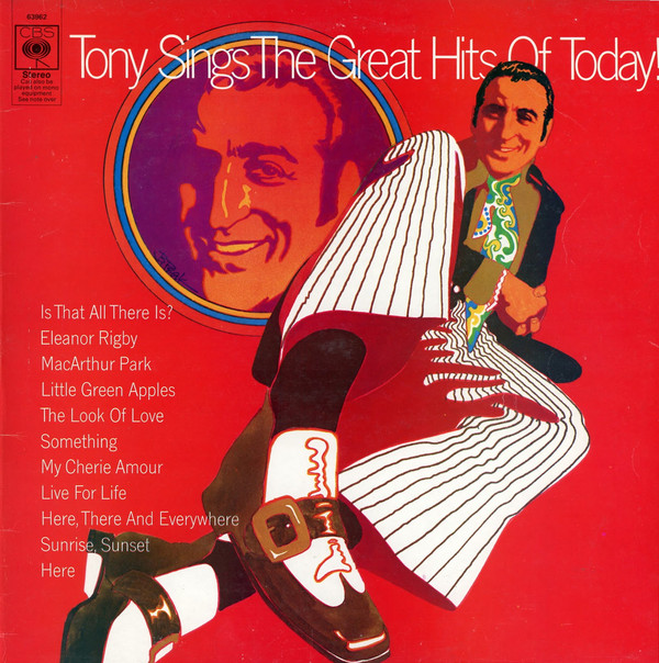 Tony Bennett - Tony Sings The Great Hits Of Today (LP) 15670