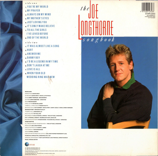 Joe Longthorne - The Joe Longthorne Songbook (LP) 17457