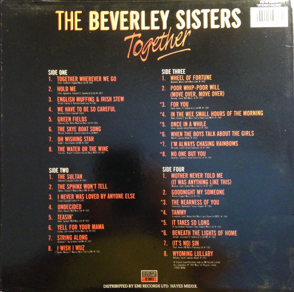 Beverley Sisters* - Together (2xLP, Comp) 18460