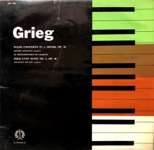Grieg* - Le Philharmonique De Chaillot, Desiree Steinwitz - Piano Concerto In A Minor, Op. 16 / Peer Gynt Suite No. 1, Op. 46 (LP) 18093