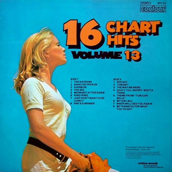Unknown Artist - 16 Chart Hits Volume 13 (LP, Album) 14993