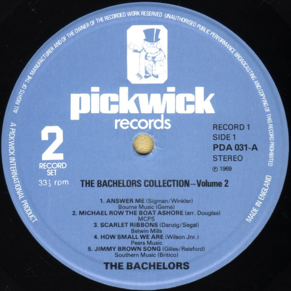The Bachelors - Collection Vol.2 (2xLP, Comp) 17776