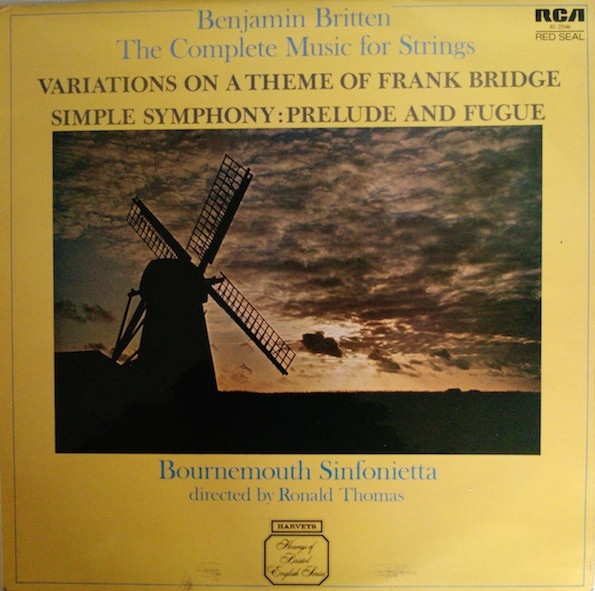 Bournemouth Sinfonietta - Benjamin Britten The Complete Music For Strings (LP) 17752