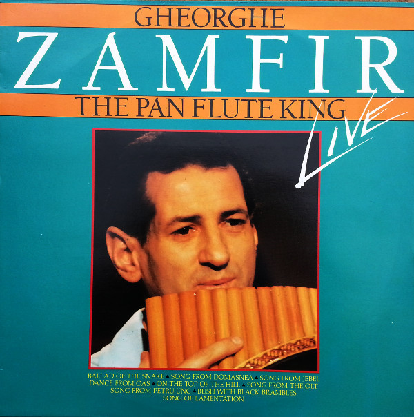 Gheorghe Zamfir - The Pan Flute King Live (LP, Comp) (Mint (M))17723