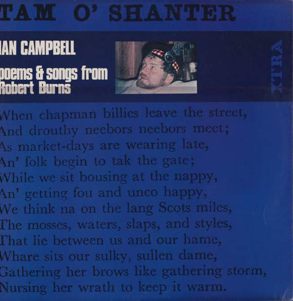 Ian Campbell (2) - Tam O'Shanter (Songs and Poems By Robert Burns) (LP, Album) 17876