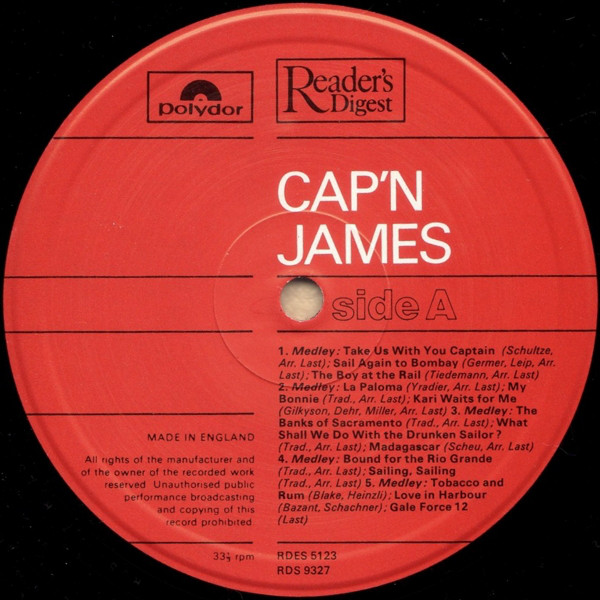 James Last - Cap'n James (LP, Comp) 15225