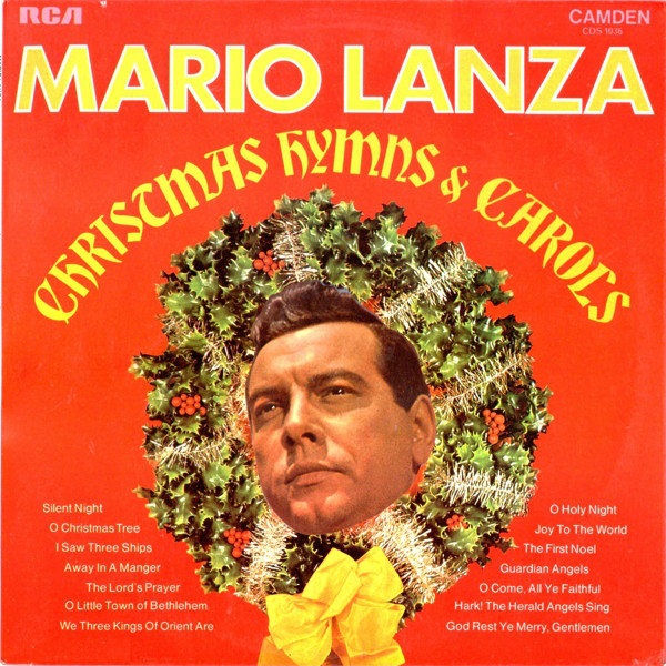 Mario Lanza - Christmas Hymns and Carols (LP, Comp) 17925